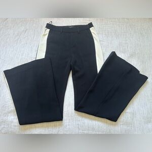 Urban Revivo Black and White Flare Pants Size 6
